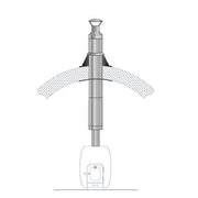 HUUM Barrel Chimney Kit for Wood Stove - Durable, Weather-Resistant, Easy Installation