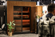 Leil Saunas Viva 210 - 4 Person Outdoor Traditional Sauna Kit image 4