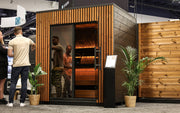 Leil Saunas Viva 210 - 4 Person Outdoor Traditional Sauna Kit image 5