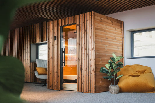 Leil Saunas Como 4-180 - 4 Person Indoor Traditional Sauna Kit