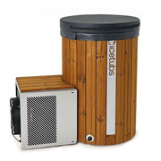 Icetubs IceBarrel Cold Plunge | Luxury Immersion Tub, Thermowood & Stainless Cold Plunge, 53"L x 31"W x 47"H image 2