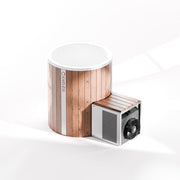 Icetubs IceBarrel XL Cold Plunge | Luxury Immersion Tub, Thermowood & Fiberglass Cold Plunge, 63"L x 41"W x 47"H image 7