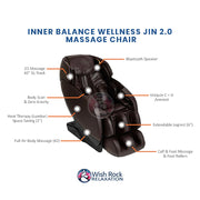 Inner Balance Wellness Jin 2.0 Massage Chair image 3