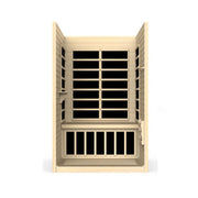 Dynamic Llumeneres 2-Person Ultra Low EMF FAR Infrared Sauna - Canadian Hemlock image 10