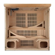 Golden Designs Monaco 6-person PureTech™ Near Zero EMF FAR Infrared Sauna image 6