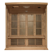 Maxxus 4-Person Low EMF FAR Infrared Sauna - Canadian Hemlock image 2