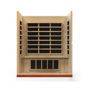 Dynamic Bergamo 4-Person Low EMF FAR Infrared Sauna - Canadian Hemlock image 6