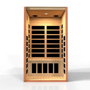 Dynamic Avila Elite 1-2 Person Ultra Low EMF FAR Infrared Sauna - Canadian Hemlock image 6