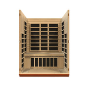 Dynamic Bellagio 3-Person Low EMF FAR Infrared Sauna - Canadian Hemlock image 6