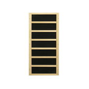 Dynamic San Marino 2-Person Low EMF FAR Infrared Sauna - Canadian Hemlock image 10