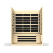 Dynamic Vila 3-Person Ultra Low EMF FAR Infrared Sauna - Canadian Hemlock image 9