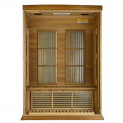 Maxxus "Cholet Edition" 2-Person Near Zero EMF FAR Infrared Sauna - Canadian Red Cedar image 10