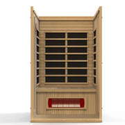 Maxxus "Serenity" Dual Tech 2-Person Low EMF FAR Infrared Sauna - Canadian Hemlock image 9