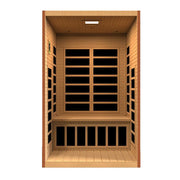 Dynamic Santiago Elite 2-Person Ultra Low EMF FAR Infrared Sauna - Canadian Hemlock image 6