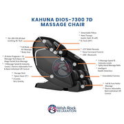 Kahuna Dios-7300 7D Massage Chair image 4