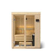 Kohler C1 Indoor Traditional Sauna Kit, Scandinavian Spruce, Up to 5 Persons