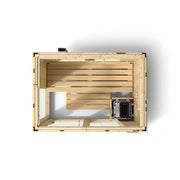 Kohler C1 Indoor Traditional Sauna Kit, Scandinavian Spruce, Up to 5 Persons image 4