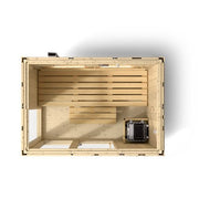 Kohler C1 Indoor Traditional Sauna Kit, Scandinavian Spruce, Up to 5 Persons image 11