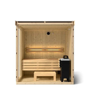 Kohler C1 Indoor Traditional Sauna Kit, Scandinavian Spruce, Up to 5 Persons image 7