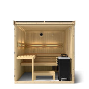 Kohler C1 Indoor Traditional Sauna Kit, Scandinavian Spruce, Up to 5 Persons image 10