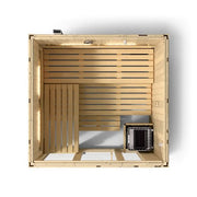 Kohler C1 Indoor Traditional Sauna Kit, Scandinavian Spruce, Up to 5 Persons image 12