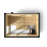 Kohler C1 Indoor Traditional Sauna Kit, Graphite Grey, Up to 5 Persons image 11