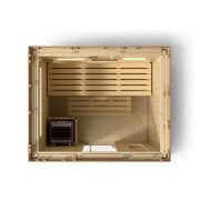 Kohler C2 Outdoor Traditional Sauna Kit, Douglas Fir, Up to 6 Persons image 3