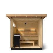 Kohler C2 Outdoor Traditional Sauna Kit, Douglas Fir, Up to 6 Persons image 4