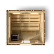 Kohler C2 Outdoor Traditional Sauna Kit, Douglas Fir, Up to 6 Persons image 9