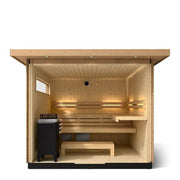 Kohler C2 Outdoor Traditional Sauna Kit, Douglas Fir, Up to 6 Persons image 14