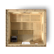 Kohler C2 Outdoor Traditional Sauna Kit, Douglas Fir, Up to 6 Persons image 15