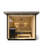 Kohler C2 Outdoor Traditional Sauna Kit, Weathered Grey Spruce, Up to 6 Persons image 11