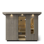 Kohler C2 Outdoor Traditional Sauna Kit, Weathered Grey Spruce, Up to 6 Persons image 16