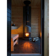 Narvi Luosto VS 16kW Wood-Burning Sauna Heater with 30L Water Tank & Space-Saving Design image 10