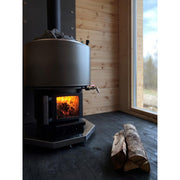 Narvi Luosto VS 16kW Wood-Burning Sauna Heater with 30L Water Tank & Space-Saving Design image 12