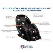 Kyota Yutaka M898 4D Massage Chair - Certified Pre-Owned image 3