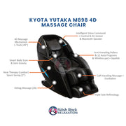 Kyota Yutaka M898 4D Massage Chair image 3