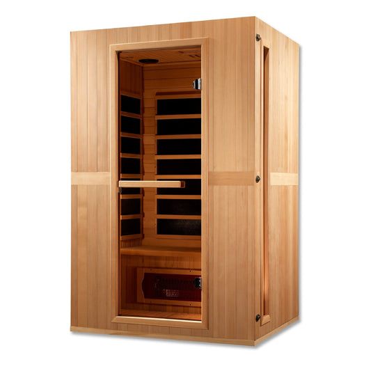 Maxxus Serenity Dual Tech 2 Person Low EMF FAR IR Sauna (MX-LS2-01)