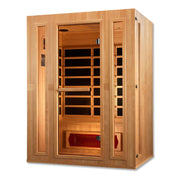 Maxxus Trinity Dual Tech 3 person Low EMF FAR IR Sauna (MX-LS3-01)