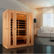 Maxxus Trinity Dual Tech 3 person Low EMF FAR IR Sauna (MX-LS3-01) image 4