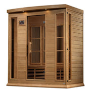 Maxxus 4-Person Low EMF FAR Infrared Sauna - Canadian Hemlock image 3