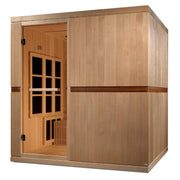 Golden Designs Catalonia 8-person PureTech™ Near Zero EMF (Under 2MG) FAR Infrared Sauna (Canadian Hemlock) image 4