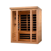 Dynamic Vila 3-Person Ultra Low EMF FAR Infrared Sauna - Canadian Hemlock image 4