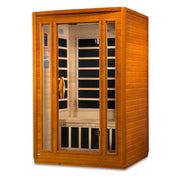 Dynamic San Marino Elite 2-Person Ultra Low EMF FAR Infrared Sauna - Canadian Hemlock image 3
