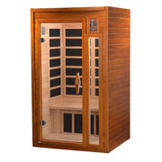 Dynamic Barcelona Elite 1-2 Person Ultra Low EMF FAR Infrared Sauna - Canadian Hemlock image 4