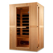 Maxxus "Serenity" Dual Tech 2-Person Low EMF FAR Infrared Sauna - Canadian Hemlock image 5