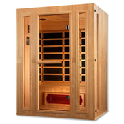 Maxxus "Trinity" Dual Tech 3-Person Corner Low EMF FAR Infrared Sauna - Canadian Hemlock image 7