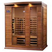 Maxxus 3-Person Full Spectrum Infrared Sauna - Canadian Red Cedar image 3