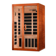 Dynamic Santiago Elite 2-Person Ultra Low EMF FAR Infrared Sauna - Canadian Hemlock image 4