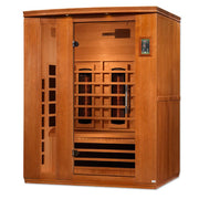 Dynamic Lugano 3-Person Full Spectrum Near Zero EMF Sauna - Canadian Hemlock image 3